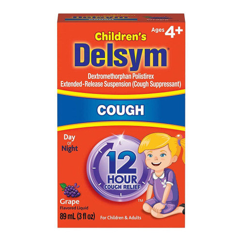 Delsym 12 Hour Cough Relief Children/Adults