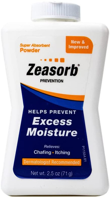 Zeasorb Prevention Super Absorbent Powder, Foot Care, 2.5 Oz