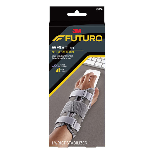 Futuro-Mmm-357 Deluxe Wrist Stabilizer, Large/X-Large - Grey