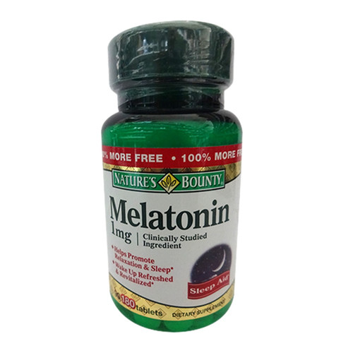 Nature'S Bounty Melatonin 1 Mg Tablets 180 Tablets