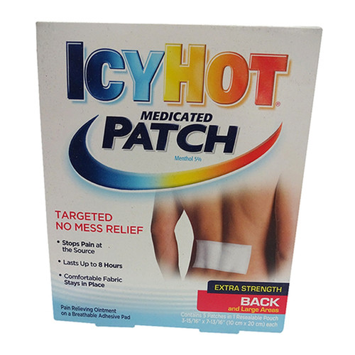 Icy Hot Medicated Patches Extra Strength Large (Back) 5 Each