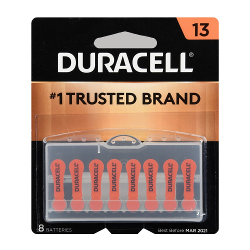 Duracell Hearing Aid Batteries [13] 8 Ea