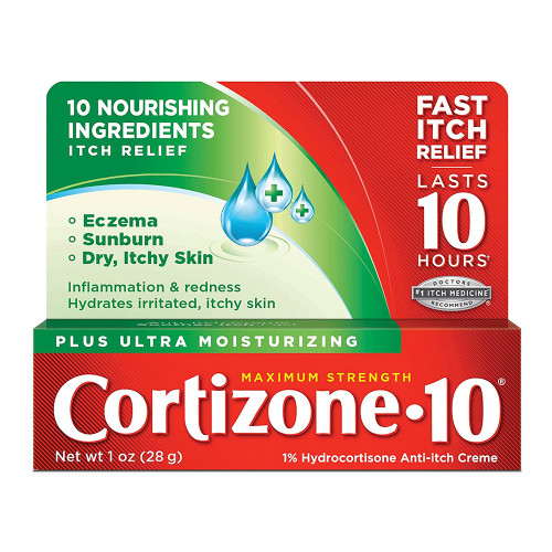 Cortizone 10 Plus Ultra Moisturizing Anti-Itch Creme - 1Oz