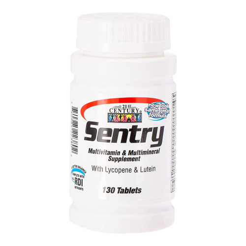 21St Century Sentry Multi Vitamin And Mineral Tablets - 130 Ea