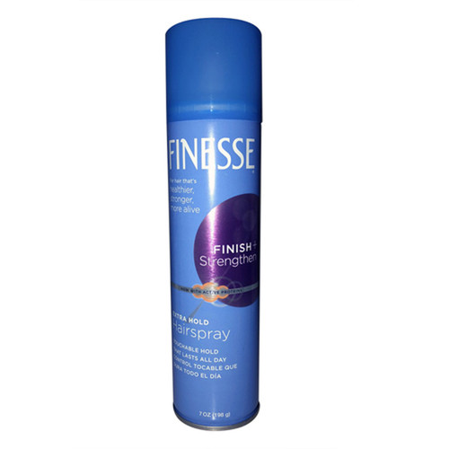 Finesse Finish + Strengthen, Extra Hold Hairspray 7 Oz