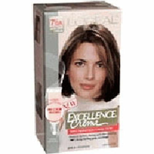 Loreal Excellence Triple Protection Hair Color Creme, 7.5A Medium Ash Blonde - 1 Ea