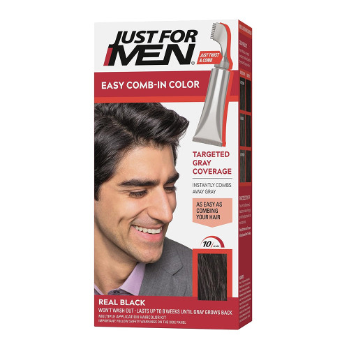 Just For Men Autostop Hair Color, Real Black - Kit