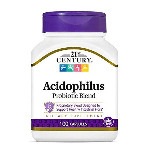 21St Century Acidophilus Capsules, 100 Count