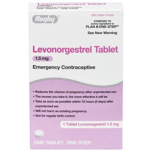 Rugby Levonorgestrel 1.5Mg Emergency Contraceptive Tablet