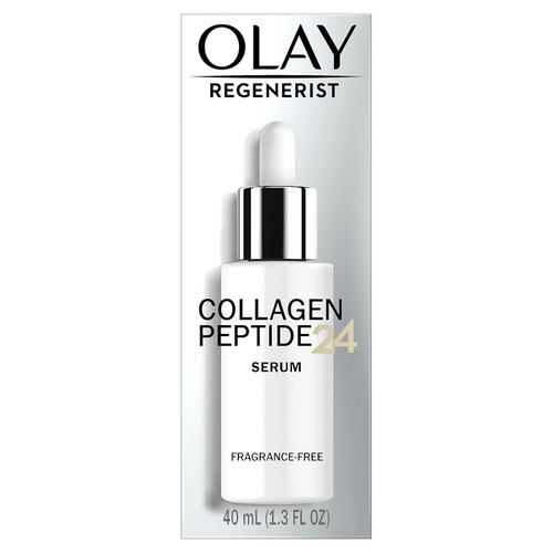 Olay Regenerist Collagen Peptide 24 Serum, Fragrance-Free, 1.3 fl oz