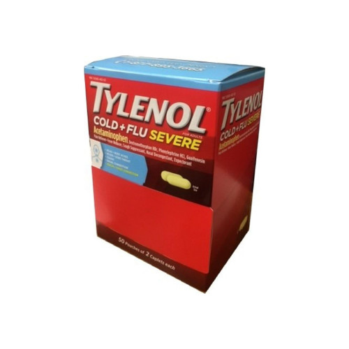 Tylenol Cold+Flu Severe 100 Ea