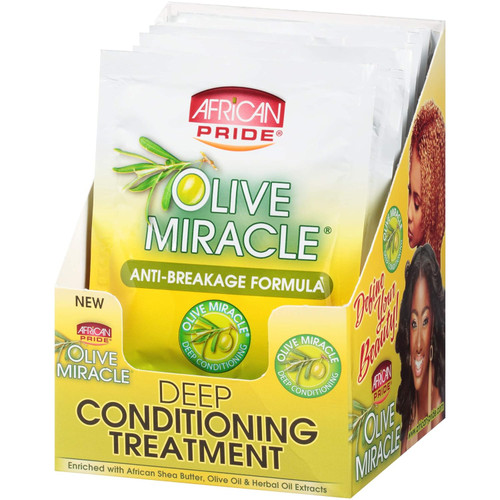 African Pride Olive Miracle Deep Conditioning Treatment 1.5oz