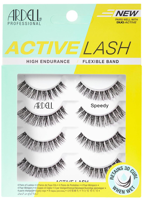 Ardell Active Speedy 4 pairs of lashes