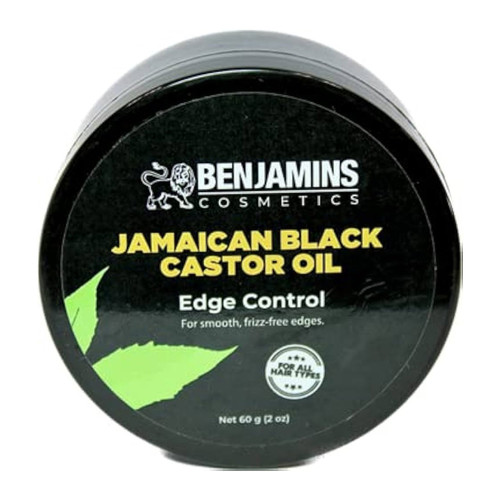 Benjamins Cosmetics Jamaican Black Castor Oil Edge Control, 2 Oz