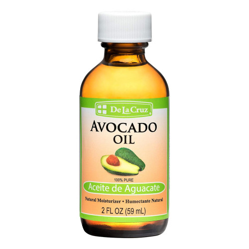 De La Cruz Avocado Oil Expeller Pressed Pure 100 Percent for Hair and Body, 2 oz De La Cruz Avocado Oil Expeller Pressed Pure 100 Percent for Hair and Body, 2 oz