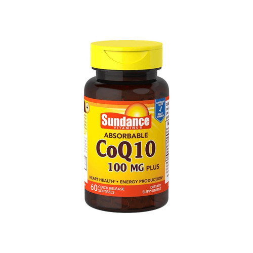 Sundance Vitamins Coq10 100 Mg Plus 60 Softgels, 60 Ea