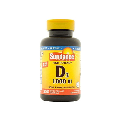 Sundance Vitamins  D3 1000 Iu Tablets, 300 Ea
