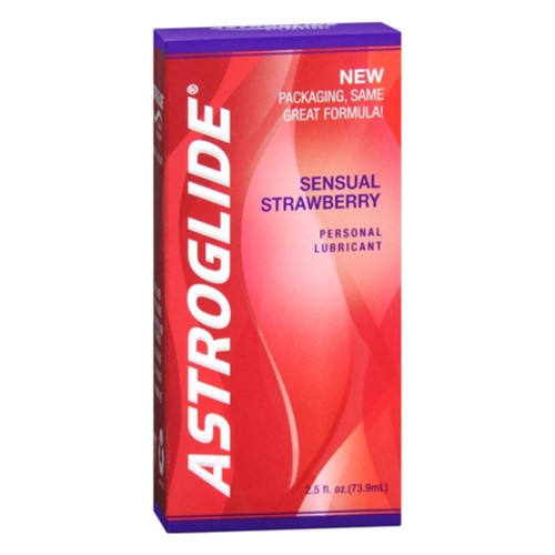 Astroglide Personal Care Sensual Strawberry Lubricant, 2.5 Oz   Astroglide Personal Care Sensual Strawberry Lubricant, 2.5 Oz