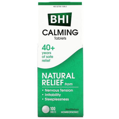 Medinatura Bhi Calming Tablets 100 Tablets