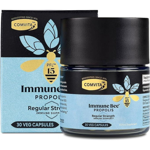 Comvita Pfl15 Immune Bee Propolis Regular Strength 30 Ct