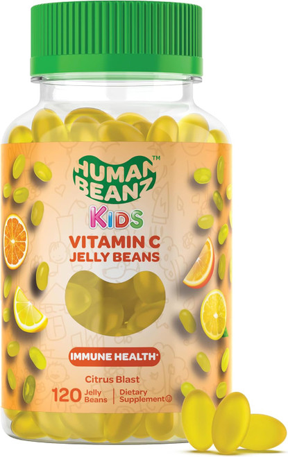 Human Beanz Kids Vitamin C Jelly Beans 120 Ct