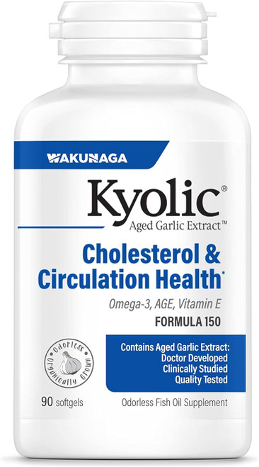 Kyolic Aged Garlic Extract Cholesterol & Circulation - 90 Ct