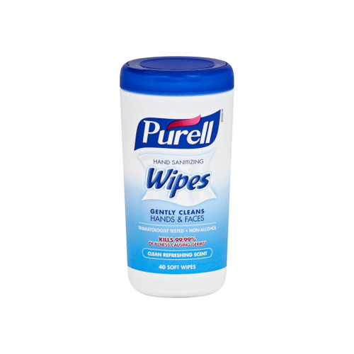 Purell Hand Sanitizing Wipesm, Clean Refreshing Scent 40 Ea