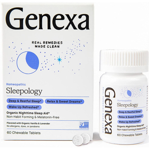 Genexa Sleepology Nighttime Sleep Aid 60 Tablets