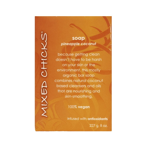 Mixed Chicks Bar Soap Pineapple Coconut 8 Oz.