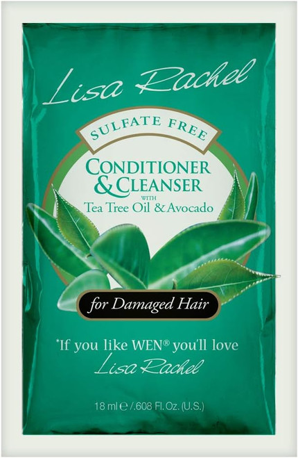 Lisa Rachel Conditioner&Cleanser W/Tea Tree Oil & Avocado For Damaged Hair - 0.608 fl oz