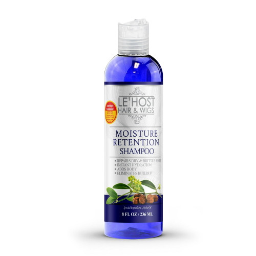 Le'Host Moisture Retention Shampoo Nourishes Strengthens & Adds Flexibility, 8 Oz.