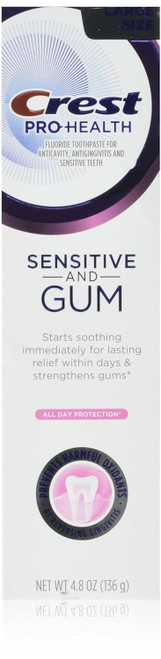 Crest Pro-Health Sensitive And Gum All Day Protection Toothpaste 4.8 Oz