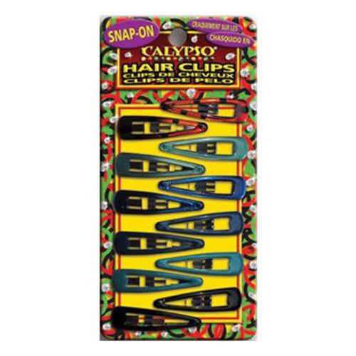 Calypso Metallic Hair Clips Assorted Pearlized Colors, 1 Ea