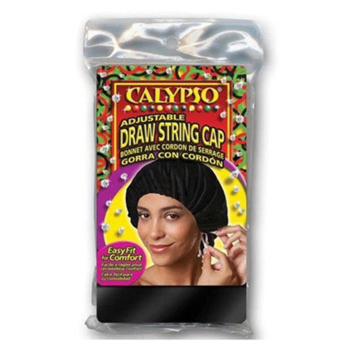 Calypso Adjustable Drawstring Cap for Hair Protection and Style, 1 Ea