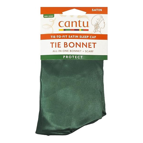 Cantu Satin Scarf for Style Flat Green for Fashion and Care, 1 Ea