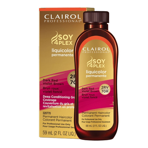Miss Clairol Professional Liquicolor 2Rv/70R Dark Violet Brown Permanent Hair Color 2 Oz.