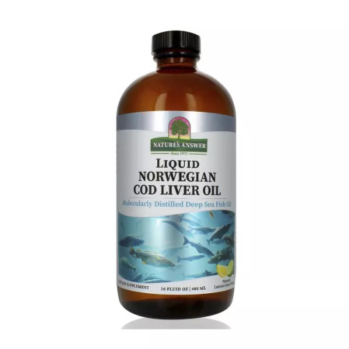 Nature'S Answer Liquid Cod Liver Oil, 16 Fl Oz