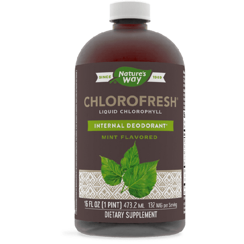 Nature'S Way Liquid Chlorofresh Mint Flavored 16 Fl Oz
