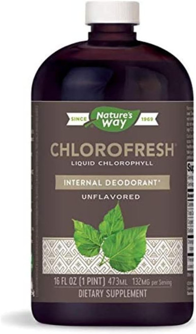 Nature'S Way Chlorofresh Liquid Natural Flavor 16 Fl Oz