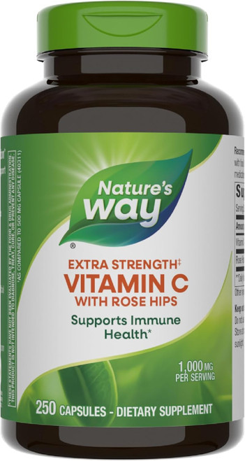 Nature'S Way Vitamin C With Rose Hips - 250 Caps