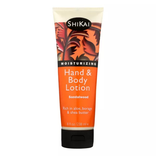 Shikai Moisturizing Hand And Body Lotion Sandalwood - 8 Fl Oz
