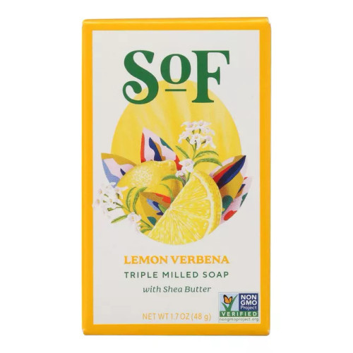 South Of France Lemon Verbena Body Care Soap - 1.7 Oz