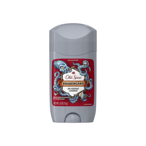 Old Spice Wild Collection Antiperspirant & Deodorant, Krakengard 2.6 Oz
