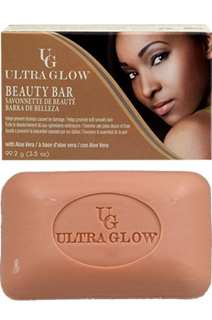 Ultra Glow Beauty Bar With Aloe Vera - 3.5 Oz