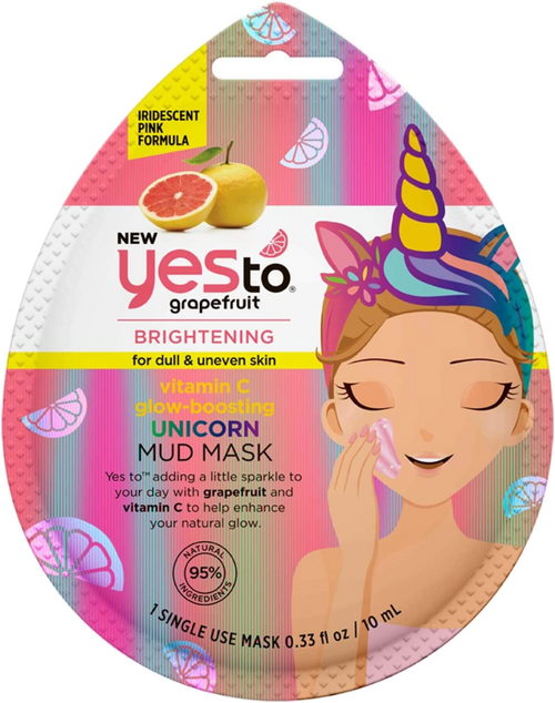 Yes To Grapefruit Vitamin C Unicorn Mud Mask - 0.33 fl oz