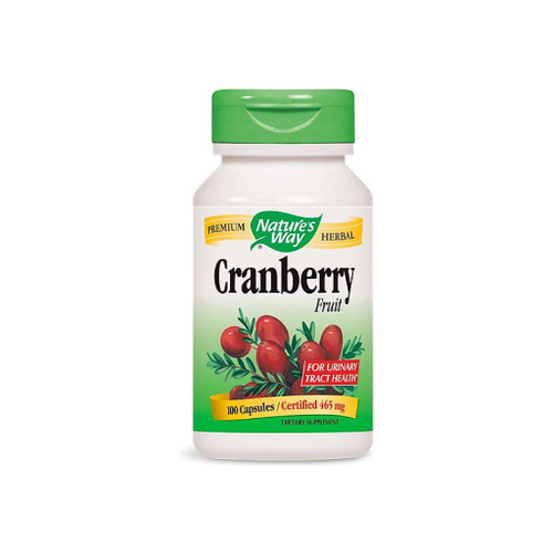 Nature'S Way Cranberry Fruit Capsules, 465 Mg 100 Ea