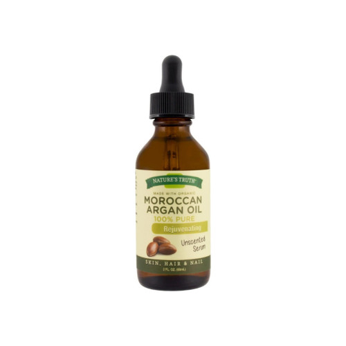 Nature'S Truth Organic Rejuvenating Moroccan Argan Oil Serum For Skin/Hair/Nail, 2 Oz
