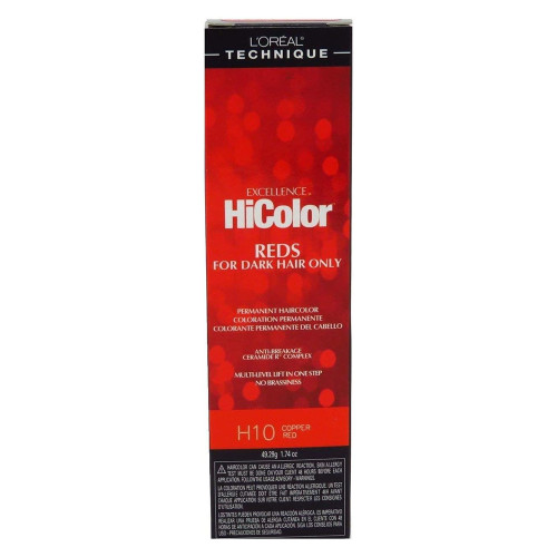 Loreal Excellence Hicolor H10 Copper Red - 1.74 oz