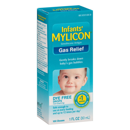 Mylicon Infant Gas Relief Dye Free Drops 1 Oz
