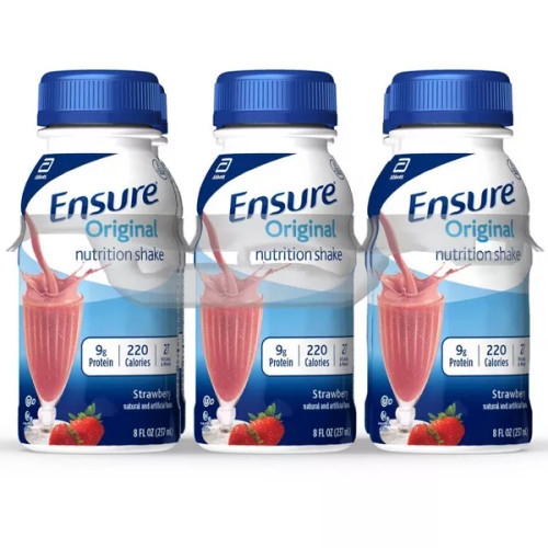 Ensure Original Nutrition Shake Strawberry - 6ct/48 fl oz